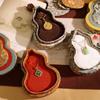 Chinese Style Embroidered Jewelry Box Vintage Fabric Organizer Rings Pendants Earrings