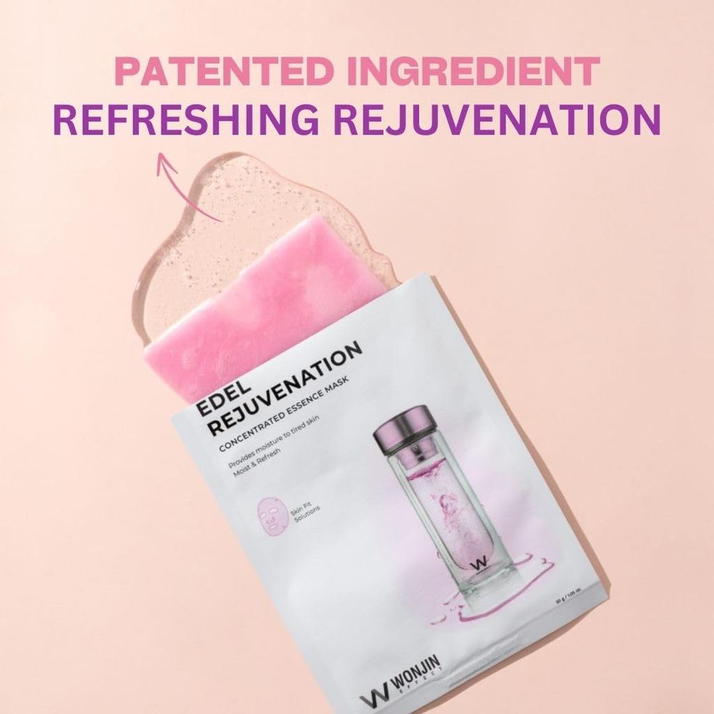 Edel Rejuvenation Concentrated Essence Mask Set 30 G X 10 Ea