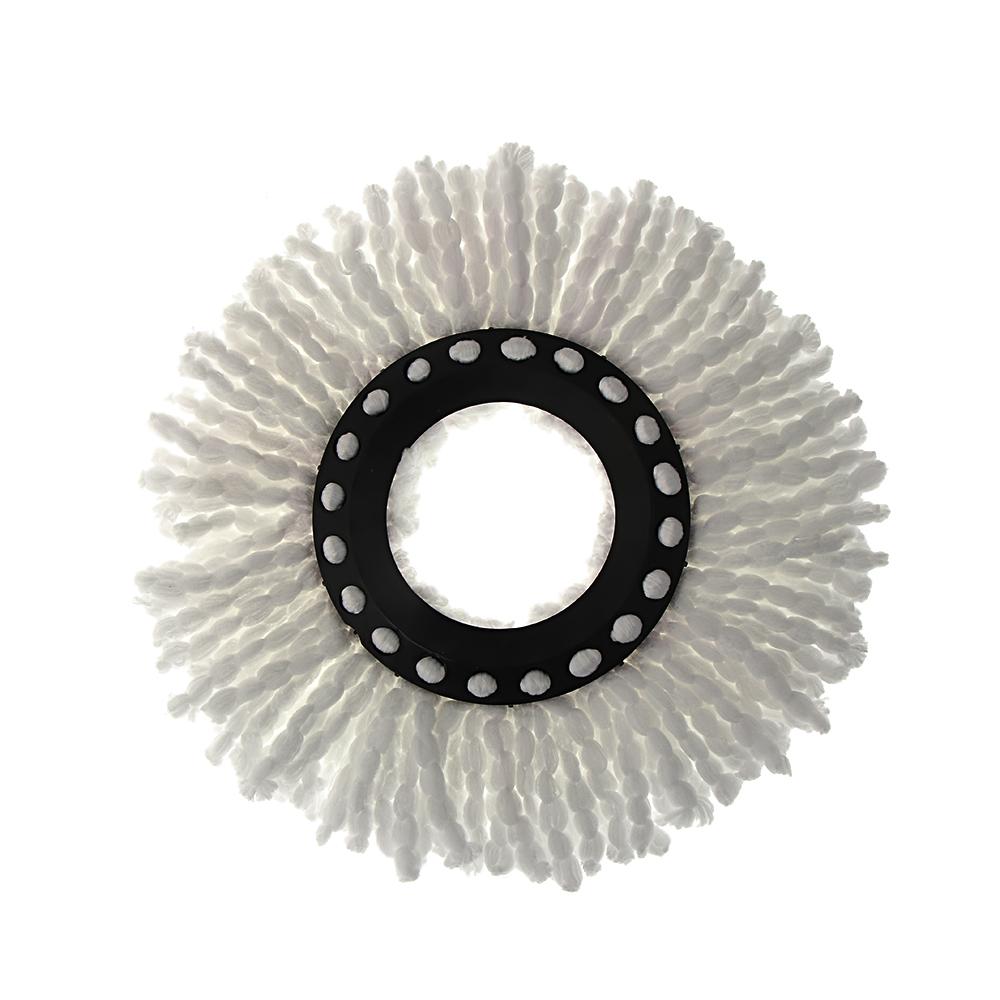 3PCS 360° Rotating Household Magic Replacement Mop Head Cleaning Pad Microfiber Floor Mop Head
