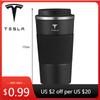 Car Sticker Thermos Coffee Mug Stainless Steel Coffee Cup Insulated Bottle For Tesla Model 3 Model S X Model Y Cybertruck