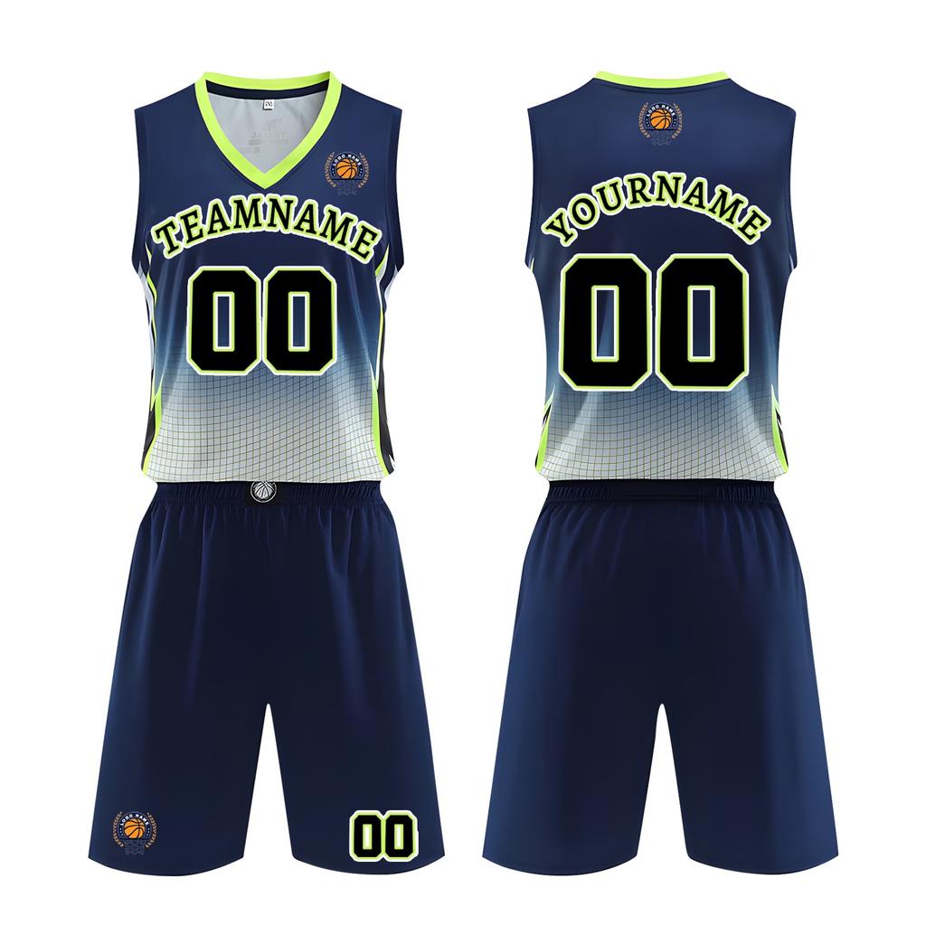 Mens Sleeveless Basketball Jersey and Shorts Set Quick Dry Athletic Uniform for Training Competition School Team