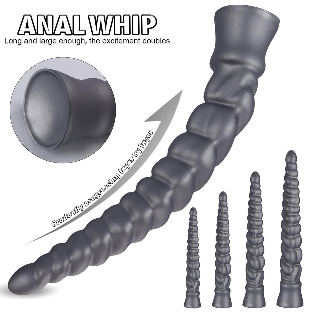 Stretch Silicone Anal Plug for Men and Women Big Butt Plug Dilator 18+ Adult Sex Product Fisting