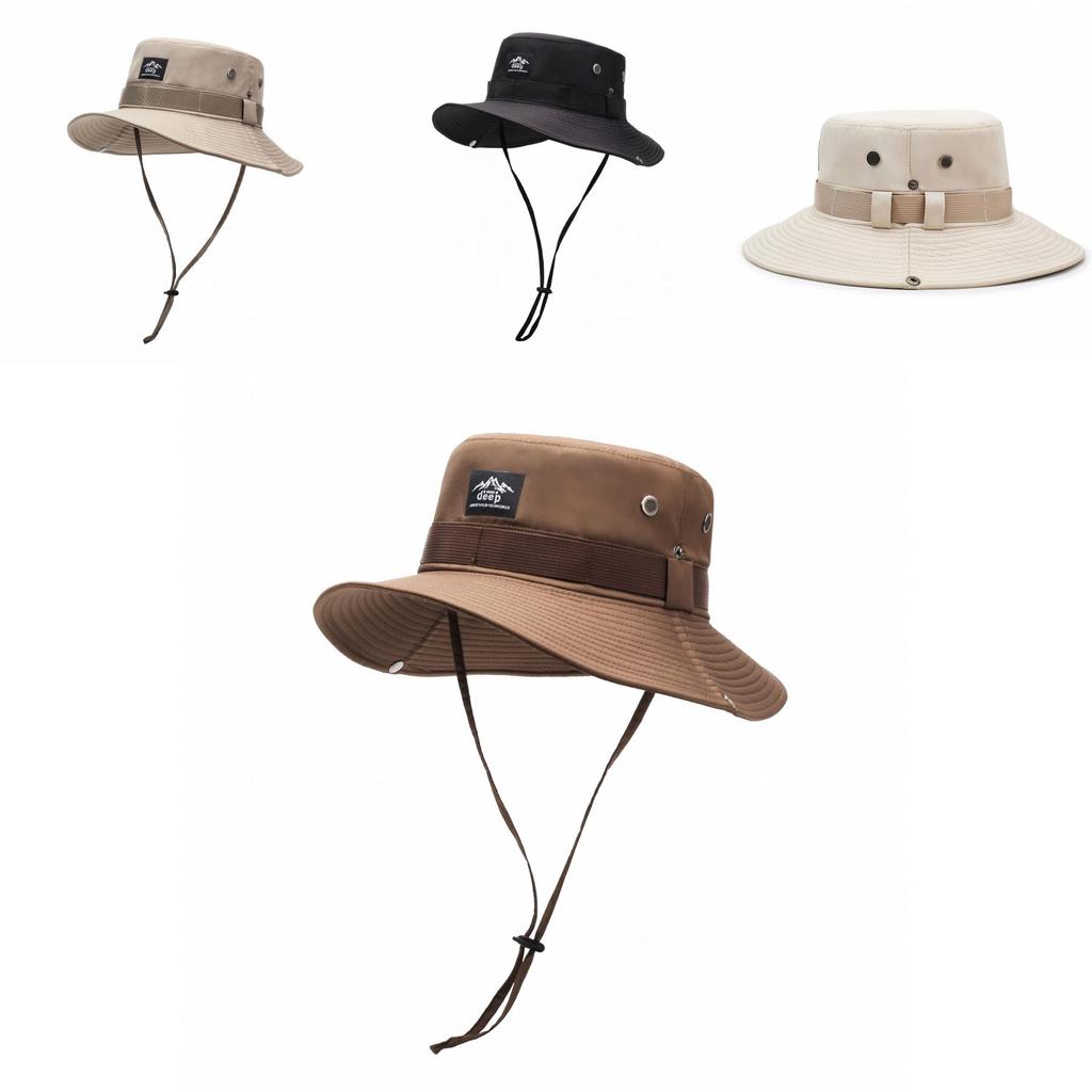 Outdoor Sun Hat With Sun Protection For Fishing And Hiking In Summer