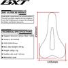 BXT New Ultralight 3D Printed Seat Cushion Carbon Fiber Seat Cushion Carbon Fiber Saddle Road/MTB Bicycle Saddle