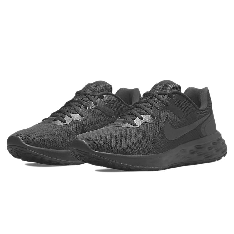 Nike Revolution 6 Black Dark Smoke Grey Men Sneakers DC3728-001