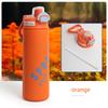 600 ml Isolierbecher 304 Edelstahl Wasserbecher für Männer und Frauen Tragbarer Outdoor-Sport Trinkbecher Thermosflasche