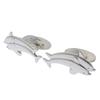 Georg Jensen Dolphin cuffs Silver925 unisex Used