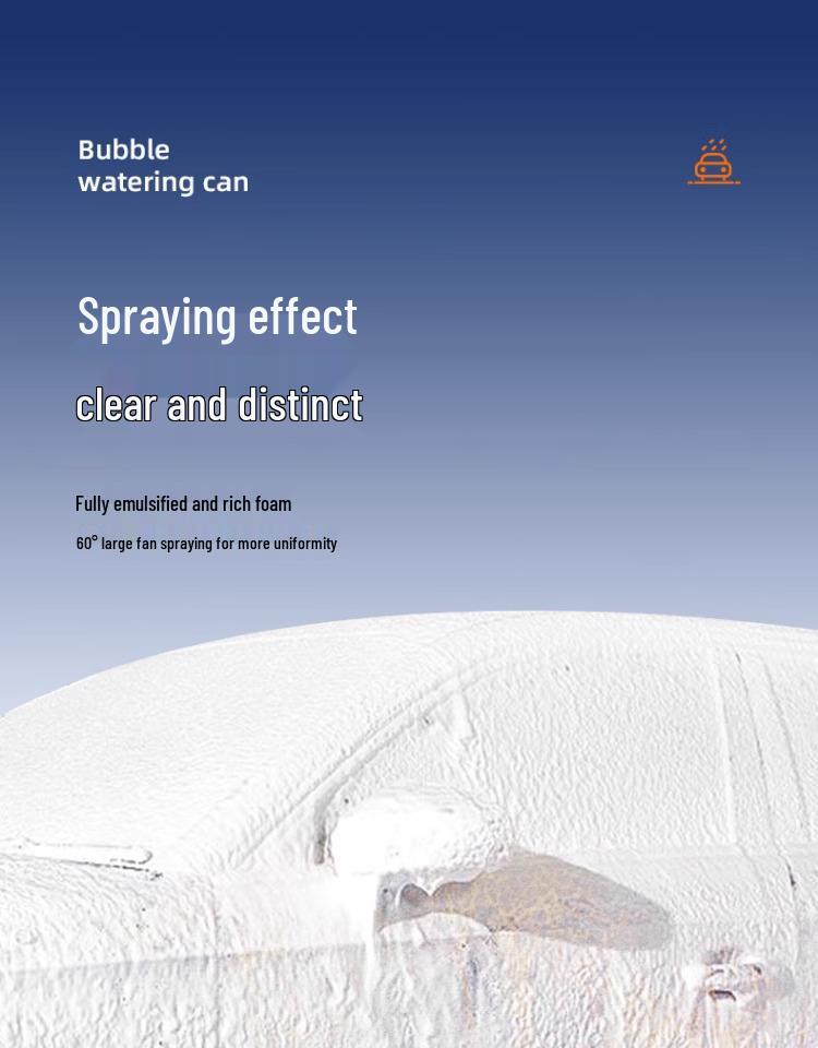 Multi-Use Foam Sprayer: Car Wash & Garden Watering Tool