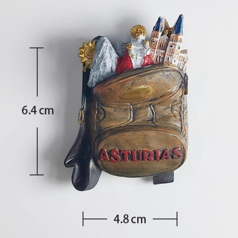 Spain Fridge Stickers Santo Domingo de la Calzada Travelling Souvenirs Plaza De Toros San Sebastian Fridge Magnets Wedding Gifts