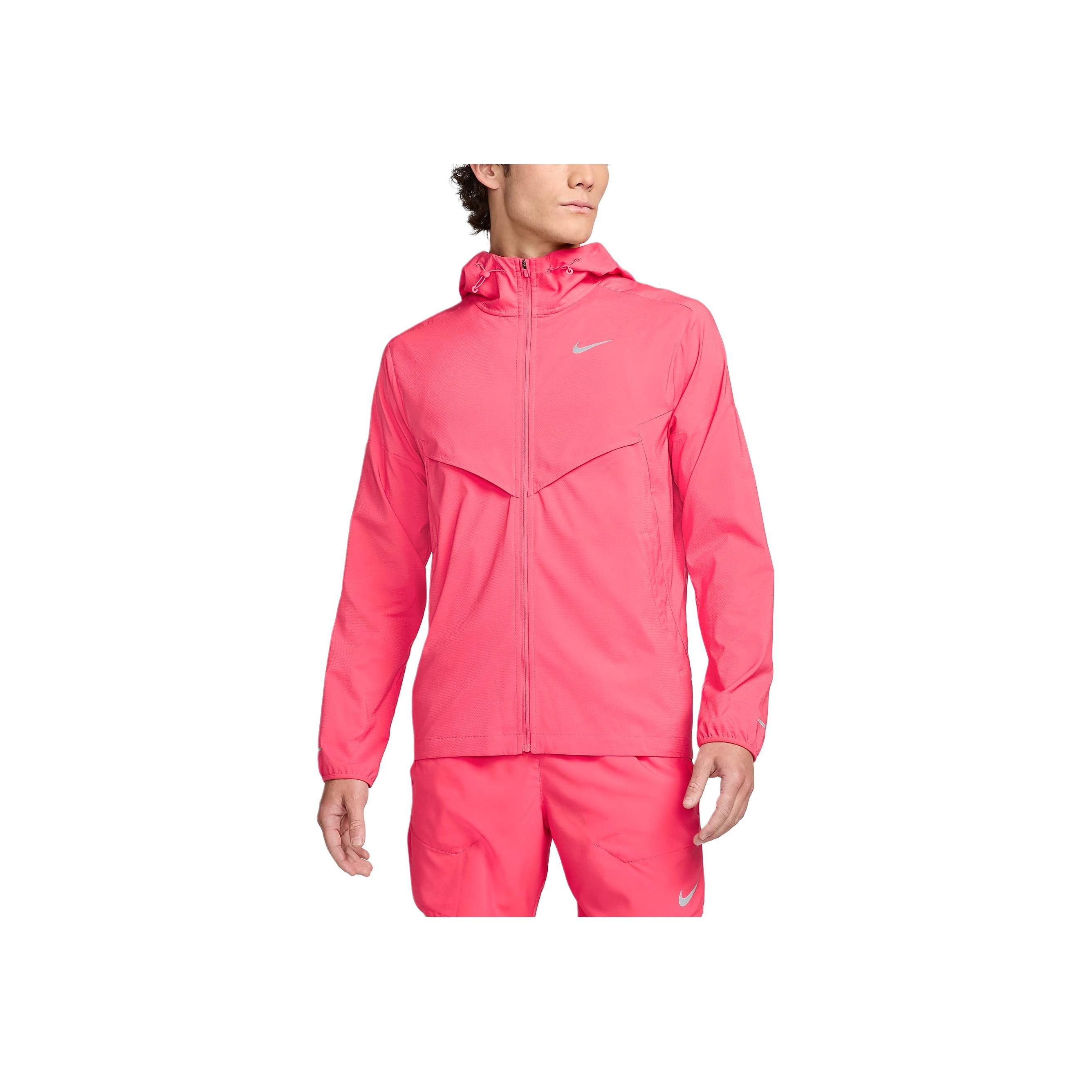 Nike Leichte Wasserdichte Webjacke Herren Jacken Lila Pink FB7541-629 XXL