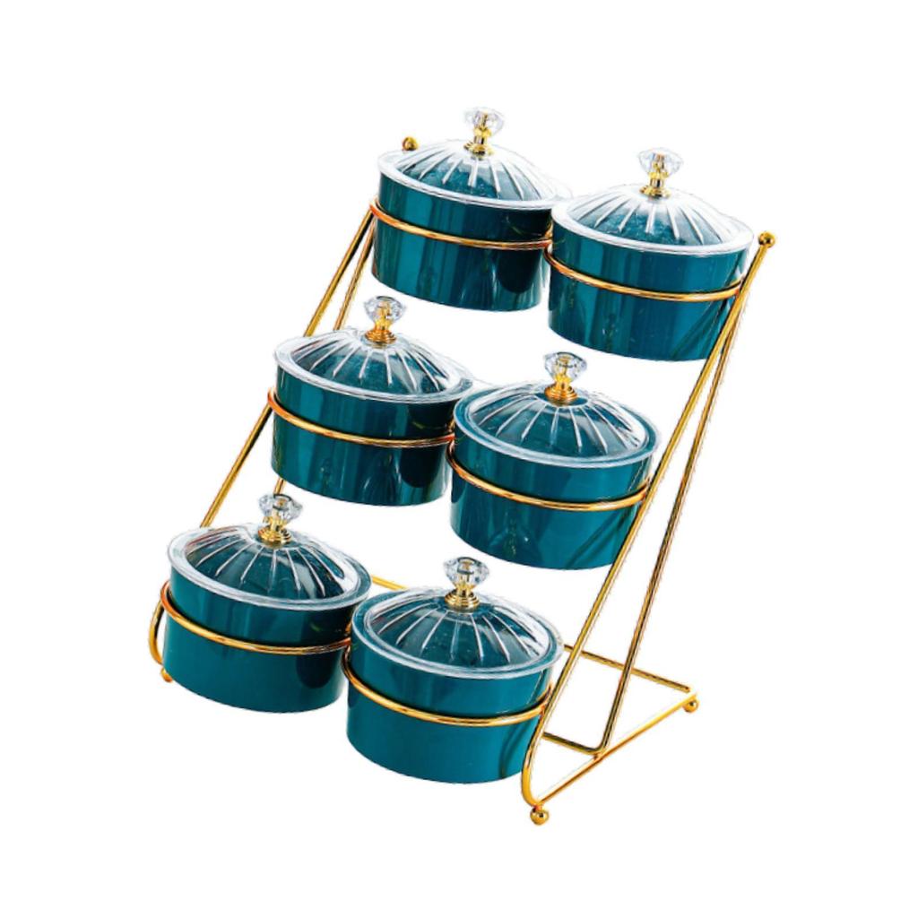 Dried Fruit Plate Food Storage Tray Organizer Storage Container Platter Home