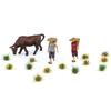 Miniature Shrubs Miniature Grass Cluster Terrain Model Kit Static Grass Tuft  Farmland House