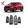 Fits For Honda WR-V WR-V Wrv DG ABS Matte Window lift panel switch Moulding Cover Trim Car Accessories 4PCS