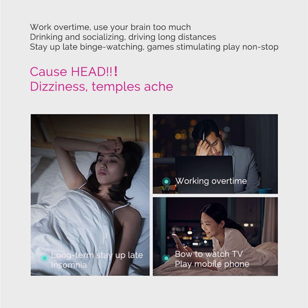 EMS Electric Head Massager 5 Gear Low Frequency Pulse Massage Relaxation Stress Sleep Aid Device Insomnia Head Masajeador