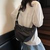 Casual, simple, western, fashionable, large-capacity bag, 2025 summer new personalized women's one-shoulder crossbody bag
