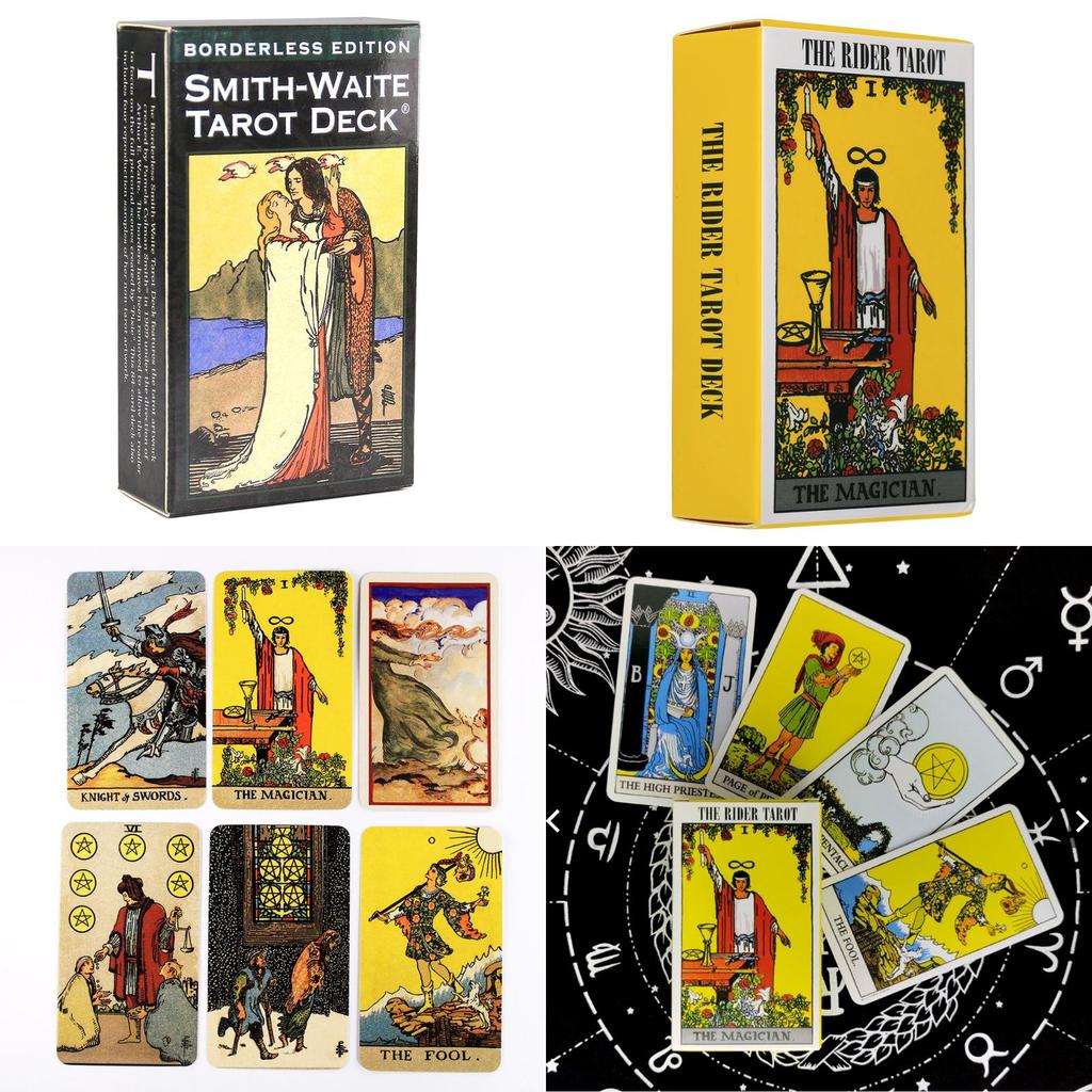 Exquisite Rider Waite Smith Tarot Deck Featuring Vibrant Prisma Visions Artwork