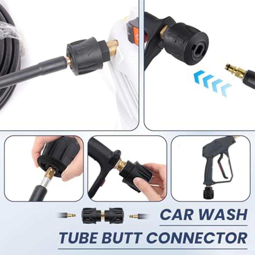 Black Aluminum For Cleaning To Karchers Washer S M22 Quick Karchers Quick Connect Pressure M22 Female 14 Karchers