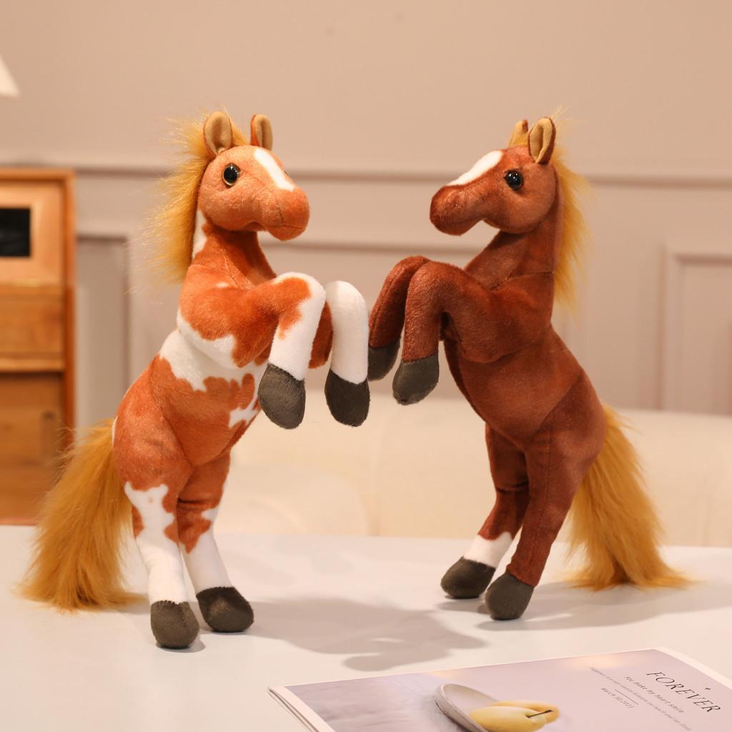Plush Horse Toy With Pp Cotton Filling For Childrens Playroom Decor