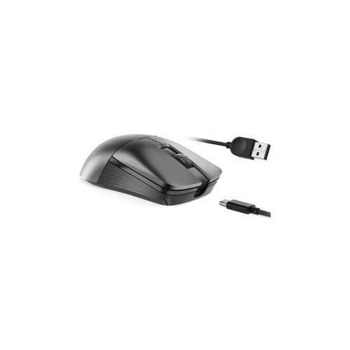 Souris gaming sans fil LENOVO Legion M600s Qi - Bluetooth 5.0 - Ultra-légère - Recharge Qi - 19K DPI - Gris tempête
