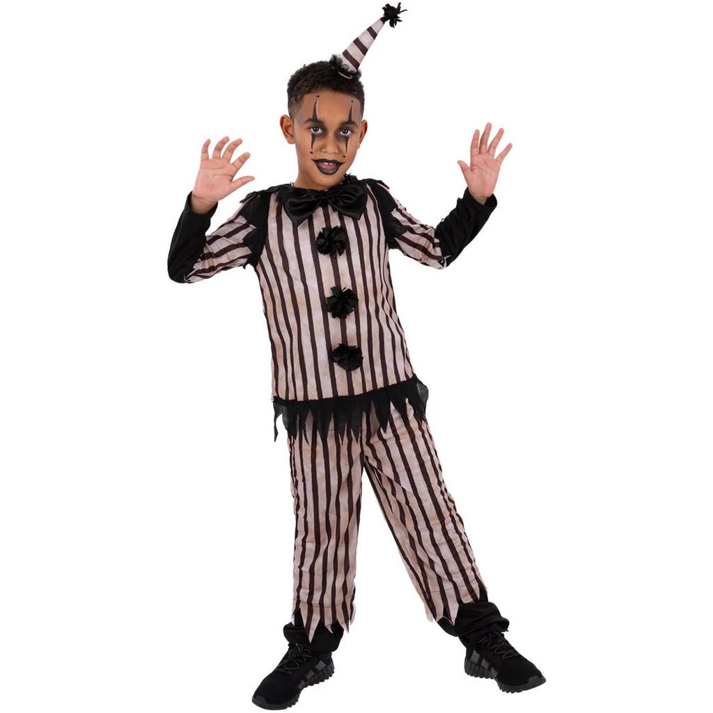 Smiffys Jungen Vintage Clown Kostüm Set