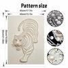 5D DIY Pearl Diamond Painting Kit Majestic Tiger Full Drill Embroidery Mosaic Art Home Wall Decor Gift