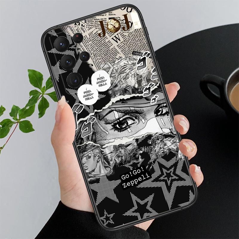 

Phone Case For Samsung A55 A16 A56 A36 A35 A15 A53 A54 A33 A34 A25 A05S A52 A52S A14 A26 A71 Jojo gyro zeppeli Anime A25
