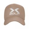Personalized Golf X Logo Baseball Cap Sun Protection Unisex Womens Adjustable Dad Hat Summer Snapback Caps