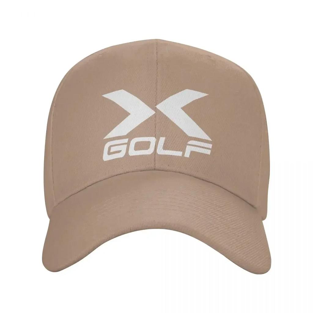 Personalized Golf X Logo Baseball Cap Sun Protection Unisex Womens Adjustable Dad Hat Summer Snapback Caps