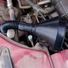 Engine Refueling Funnel with Filter for Car Motorcycle Truck Oil  Filling Strainer Extension Pipe Hose Funnels Tool