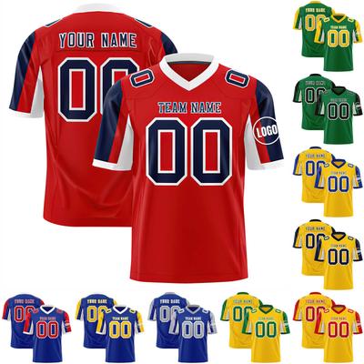 Camisas de futebol personalizadas Nome e número da equipe impressos personalizados Uniforme esportivo para homens, mulheres e jovens