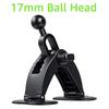 Car Cellphone Holder Dashboard Mount 17mm Ball Head Base for Car Phone Stand Support GPS Bracket Universal Car Phone Cradle Base
