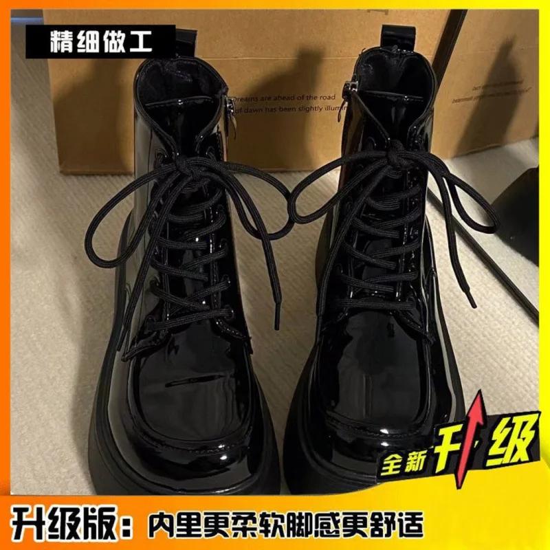 Fashion Spring and Autumn New Exquisite Women's Boots Retro Versatile Thick Bottom Casual Boots Fashion Trend Versatile Modern Boots