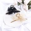 Wild Women Net Yarn Rhinestone Bow Knot Hair Accessories Grab Clip Hair Claw Hair Clip