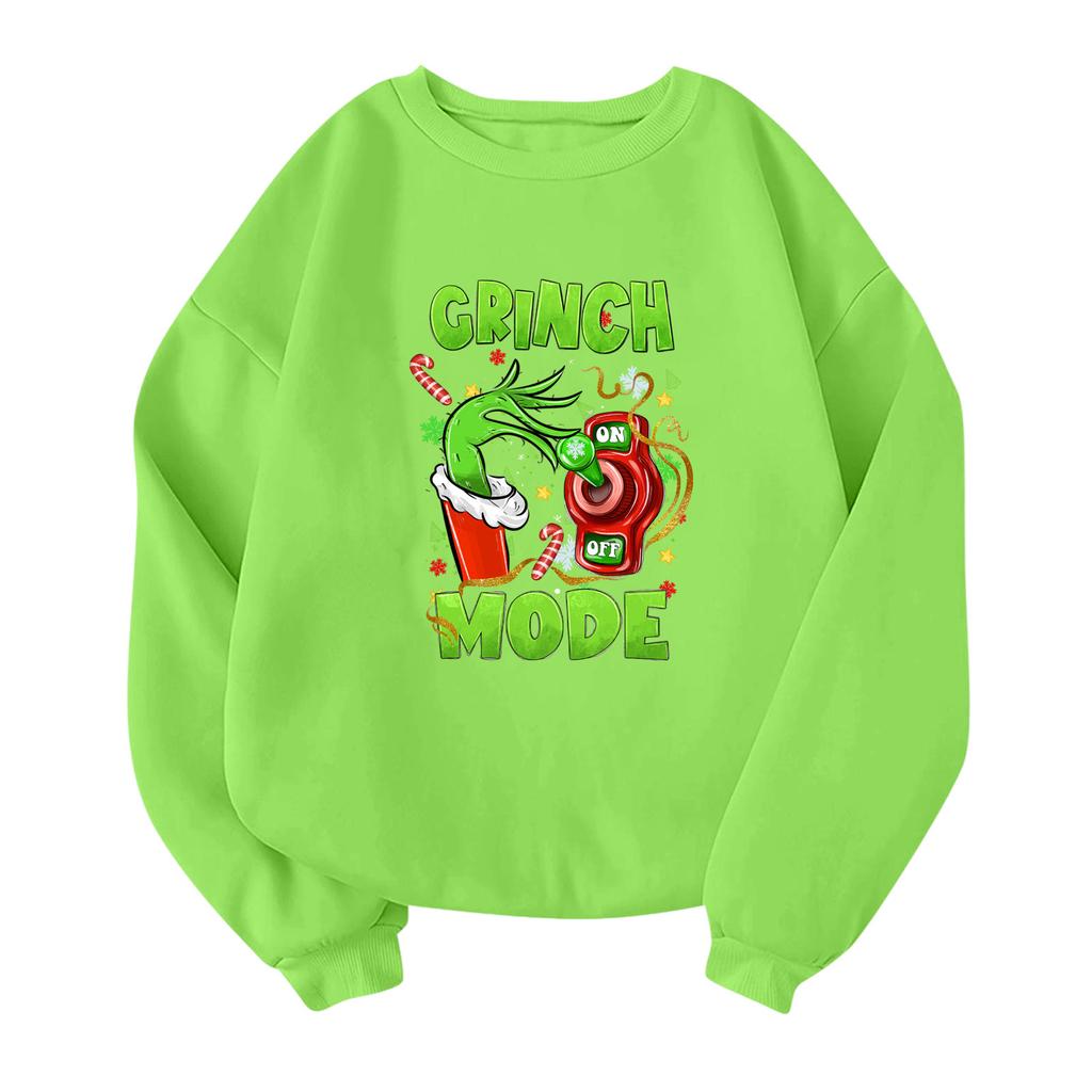 Children's Fashionable Lightweight Long-sleeved Round Neck Pullover With Pockets Printed Pullover