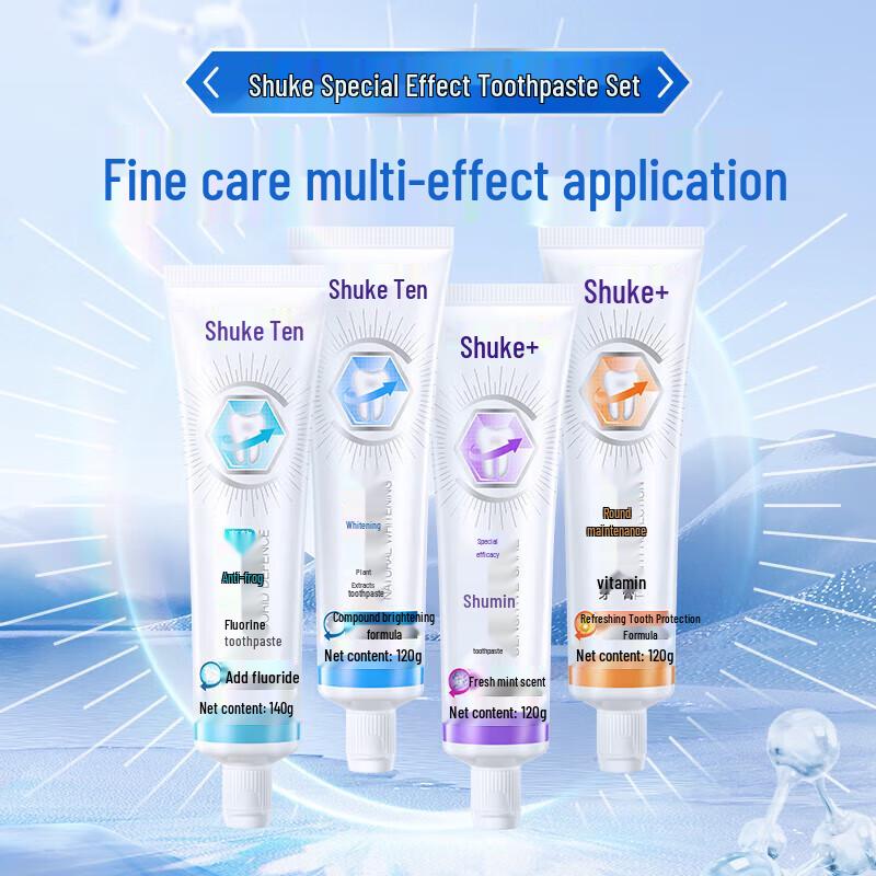Suke Whitening & Gum Care Toothpaste 4-Pack