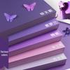 Purple Series Thick Cardstock: A4/A3/4K/8K Student Photography Background 230G