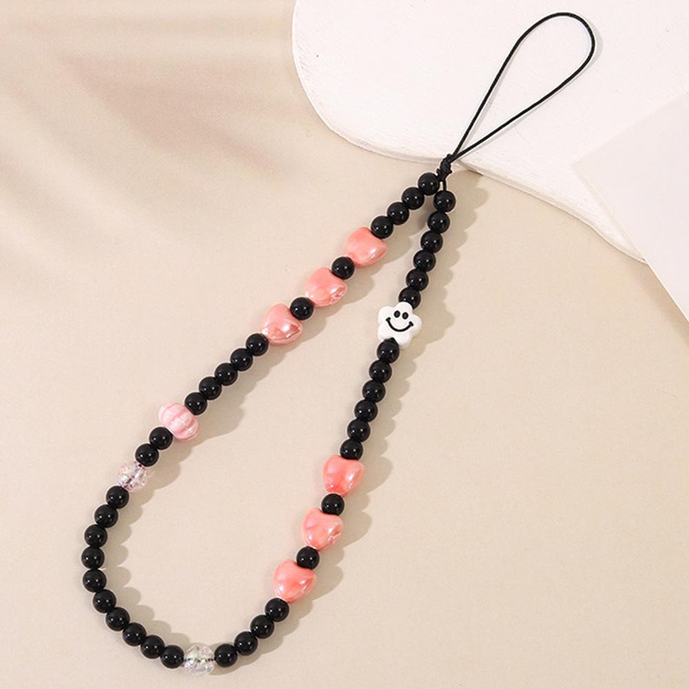 Phone Charms Beaded Phone Strap Cell Phone Wrist Strap Pendants Decor