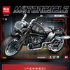 Retro Technisches Rennauto Motorrad Moto Stadt Bausteine Rennen Motorrad Fahrzeuge Steine DIY Spielzeug für Kinder Geschenke