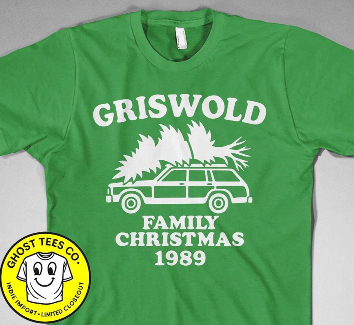 Griswold christmas T Shirt Family trip authentic 1989 holiday vacation gif 90s M