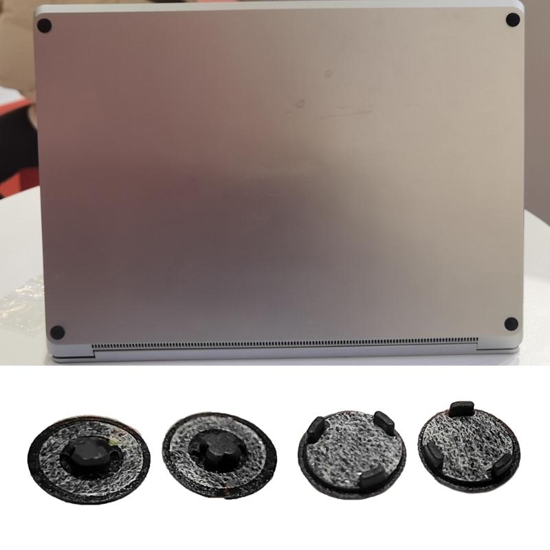 Original Rubber Feet Pad Slip Resistant for Laptop 3 4 5 Bottom Base Pad for Secure Placement 4PCS/PACK