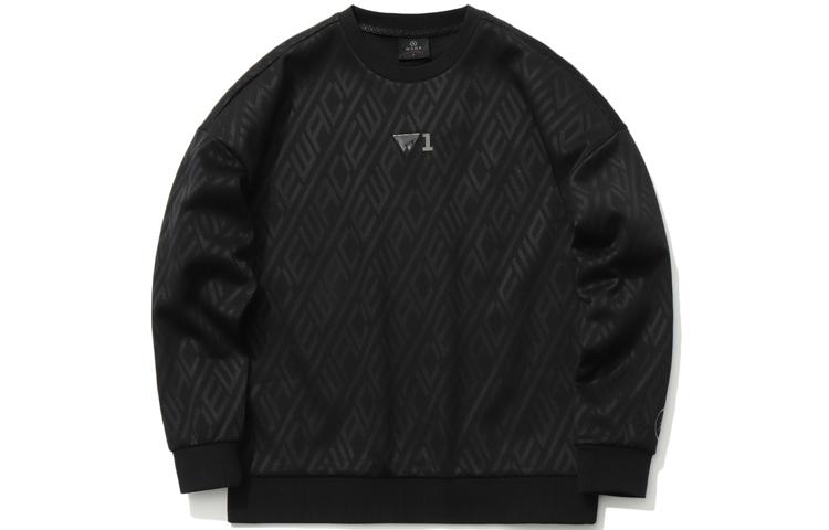 Свитшоты Li Ning Унисекс Черный Круглый вырез Умеренный Обычный AWDR069-1 L