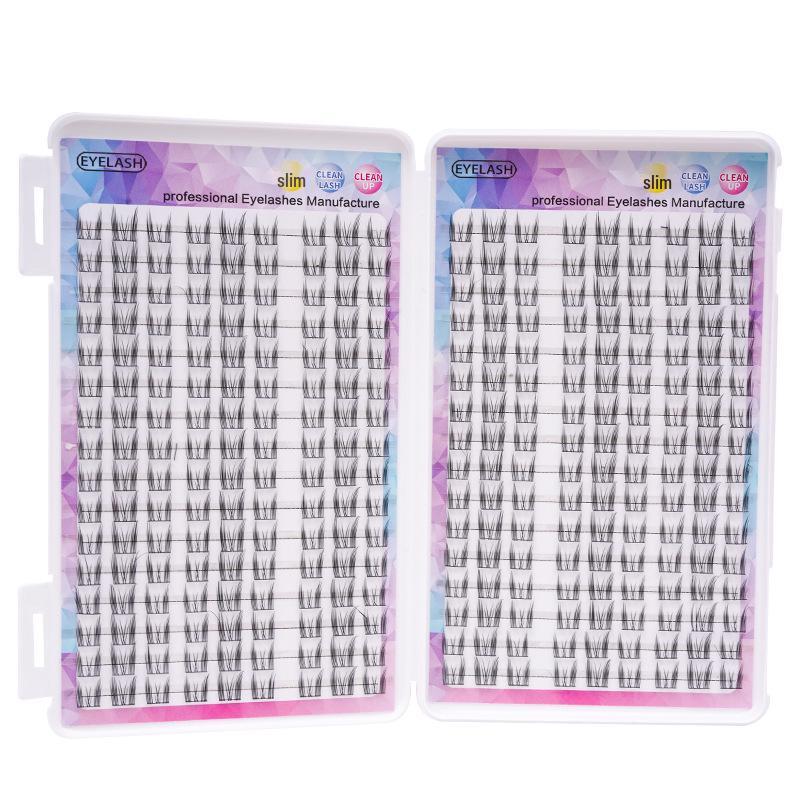 Eyelash Book: 640 Clusters with 30P40P Mix, Large Capacity & Multiple Styles - Super Soft & Dense Lashes for Europe and America