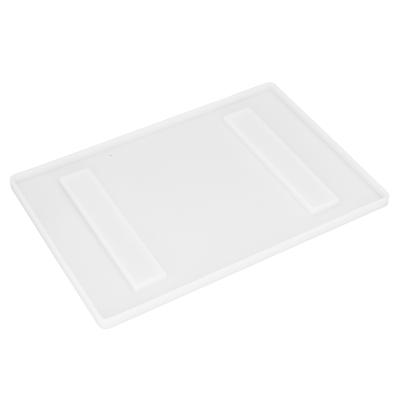 DIY Crystal Epoxy Mold Resin Computer Table Desk Rack Craft Silicone Mold Home Office DecorSingle