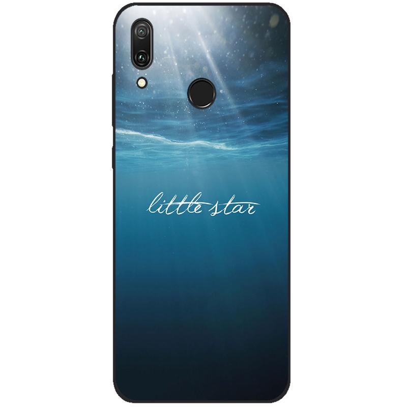 For Huawei Y7 2019 Case Y 7 2019 Silicone TPU Back Cover Protective Phone Case For Huawei Y7 Y7 Prime 2019 Bumper Fundas Coque