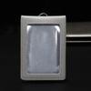 Genuine Leather ID Holder Keychain Wallet Neck Lanyards with Swivel Hook for Card Business Card Badge Card Bus Card Access Card ID Card