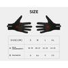 YKYW Black White Full Finger Cycling Gloves Breathable Men Bicycle Goves Touch Screen Sports Gloves MTB Bike Shockproof Gloves