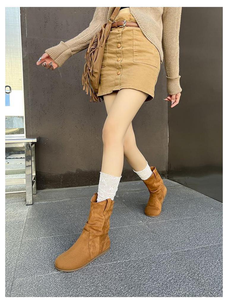 Women's Birkenstock Martin Boots: 2025 Height-Enhancing Thick-Soled Short Boots for Autumn/Winter