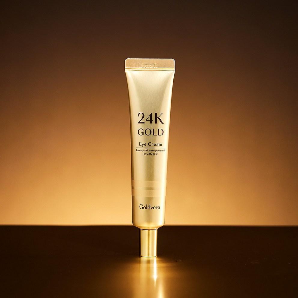 [Gold Vera] 24K Gold Skincare 5-Piece Set - Anti-Wrinkle, Whitening, Firming, and Moisturizing
