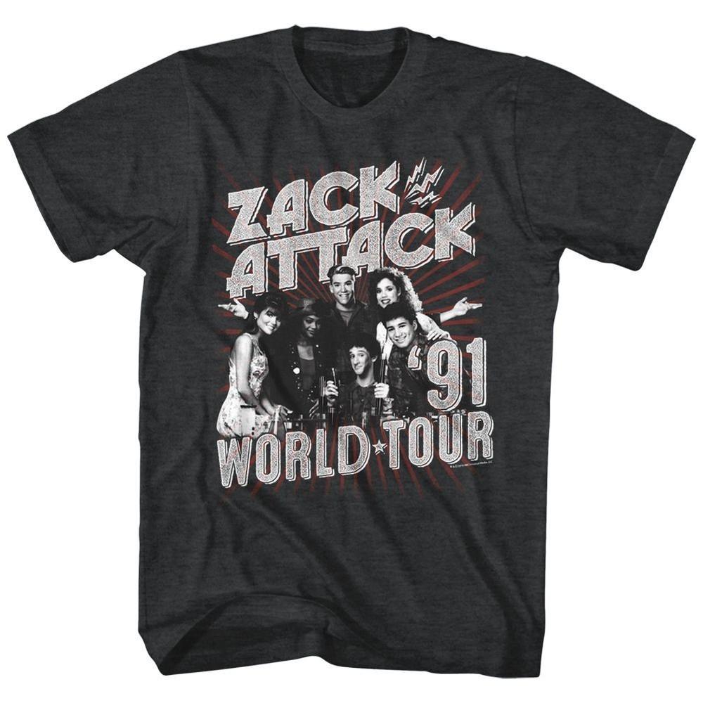 Saved By The Bell Zack Attack Tour TV Shirt Unisex T-Shirt M