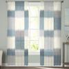 Youth Bedroom Sheer Curtains Modern Geometric Abstract Kitchen Study Curtains Living Room Holiday Decor Tulle Curtains